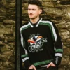 Guinness Ice Hockey Shirt - Black and Green