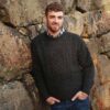 Irish Aran Wool Sweater