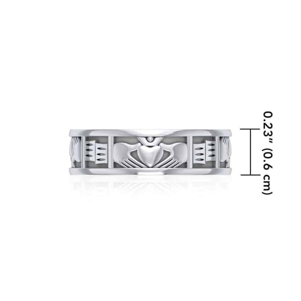 Ladies Irish Claddagh Ring