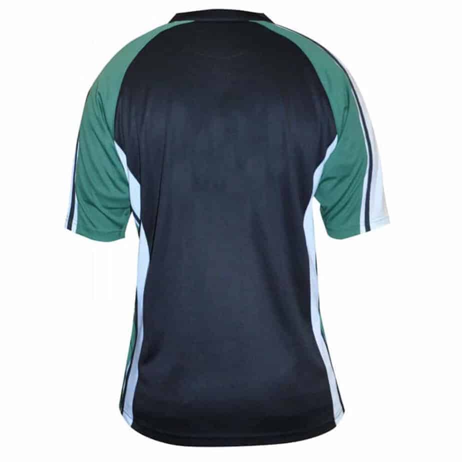 Irish Rugby Shirt - Black and Green