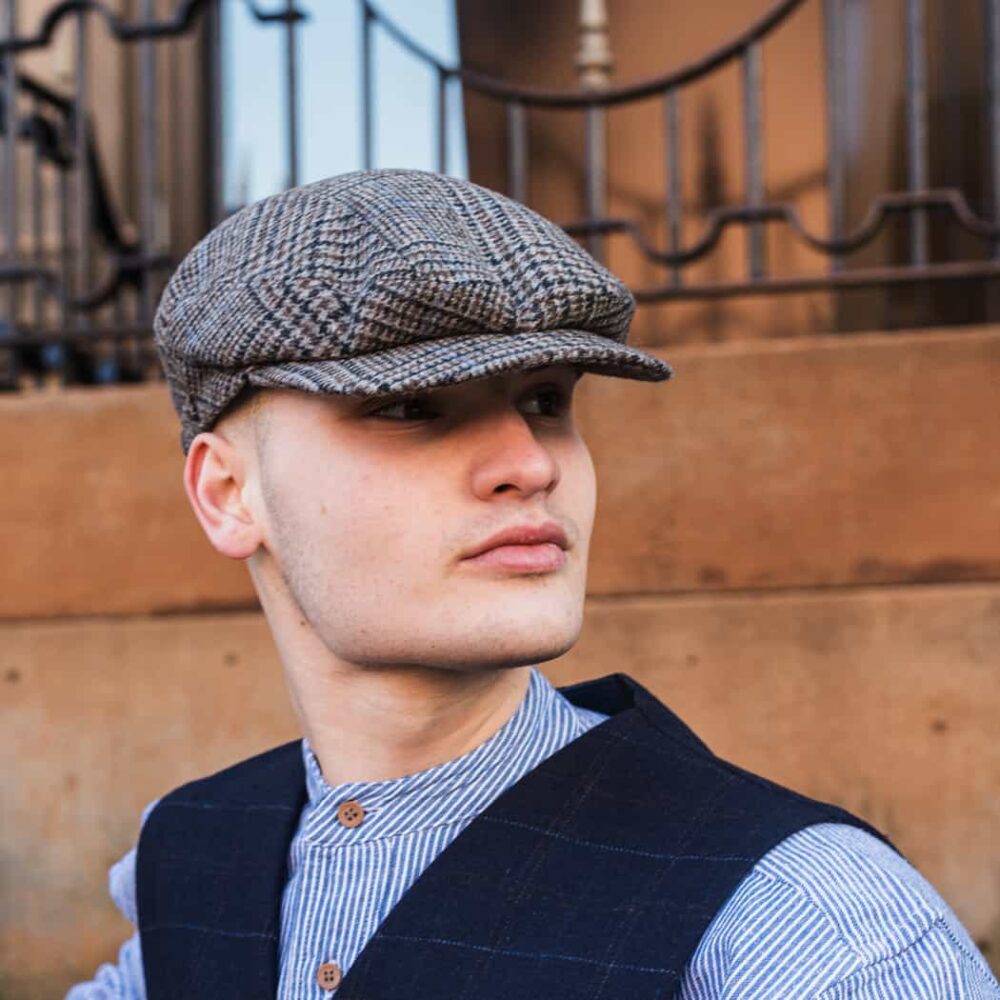 Traditional Irish Tweed Cap