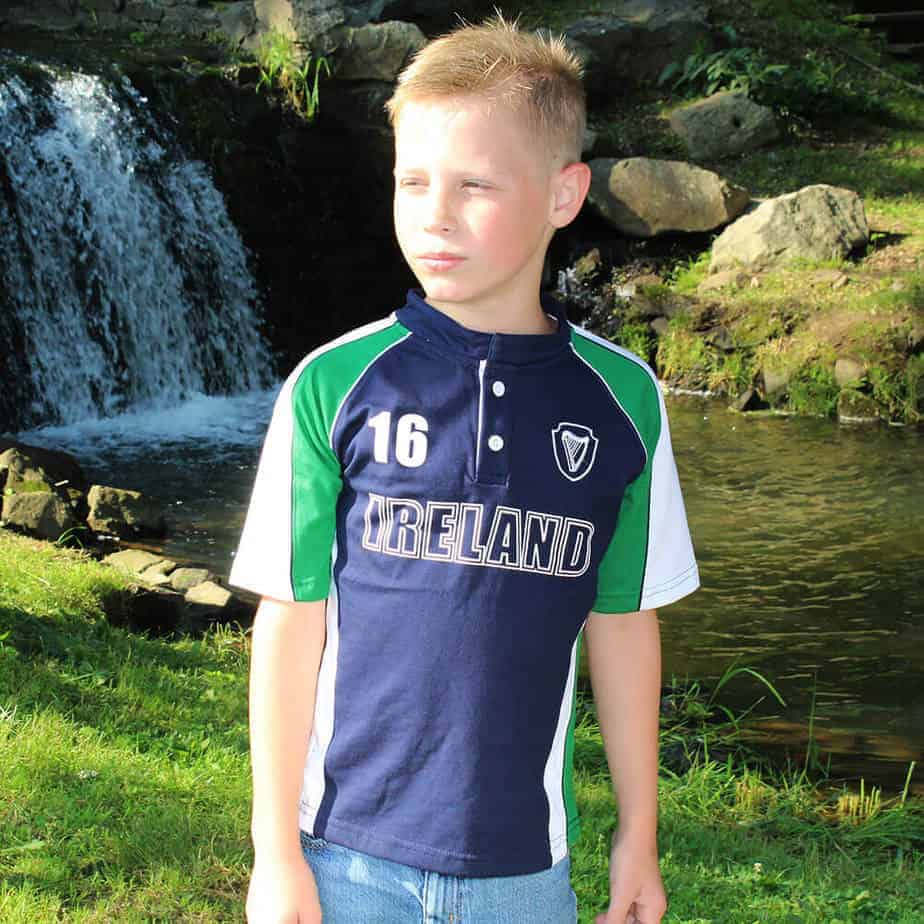 Kids ireland best sale rugby jersey