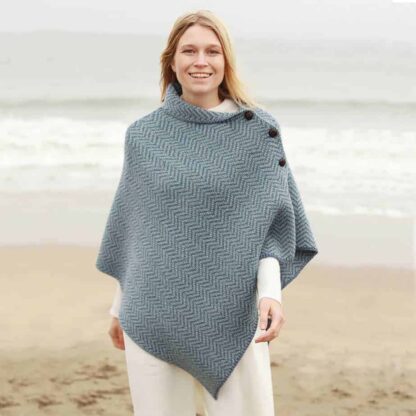 Women's Wool Poncho