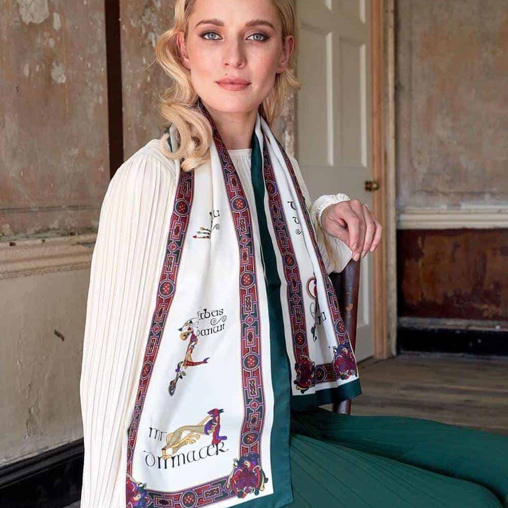 Book of Kells Long Scarf