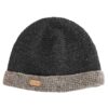 Crochet Beanie Cap Gray. Made in Ireland.