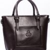Ladies Elegant Celtic Triskele Knot Leather Handbag