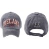 Ireland Baseball Cap, Black, Embroidered