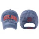 Ireland Baseball Cap, Blue, Embroidered