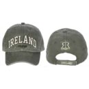 Ireland Baseball Cap, Olive green, Embroidered