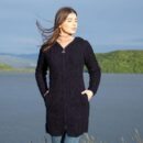 Irish Aran Wool Coat