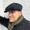 Irish Tweed Newsboy Cap for Men - Image 2