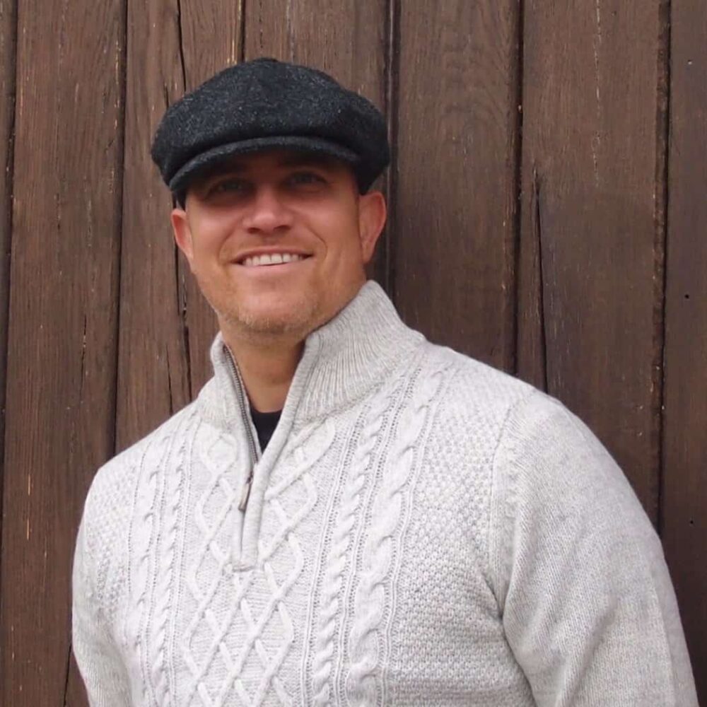 Irish Tweed Newsboy Cap for Men