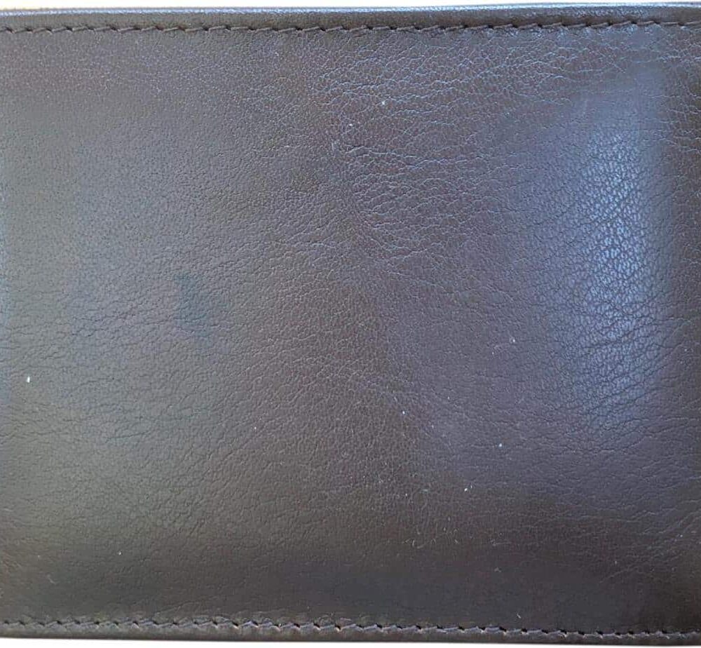 Men's Leather Wallet | Book of Kells Design | 100% Real Leather