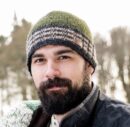 Green Beanie Hat from Ireland.