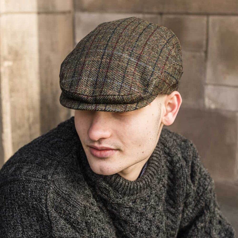 Irish Tweed Golfing Cap