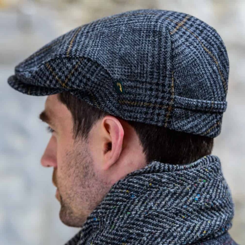Authentic Irish Tweed Trinity Flat Cap