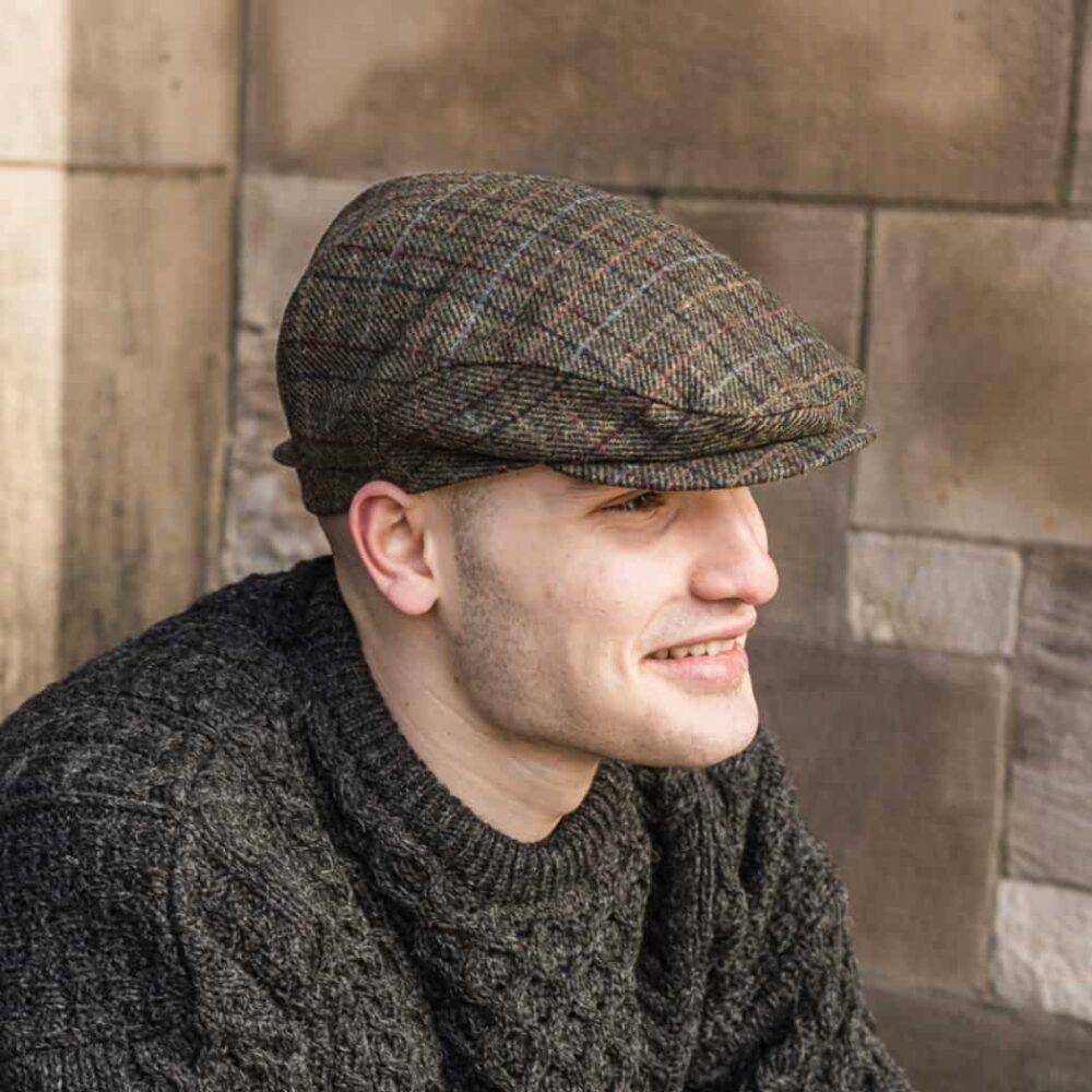 Irish Tweed Golfing Cap