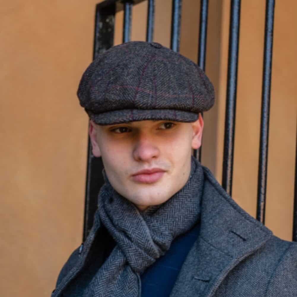 Classic Newsboy Driving Cap Brown Celtic Clothing Company