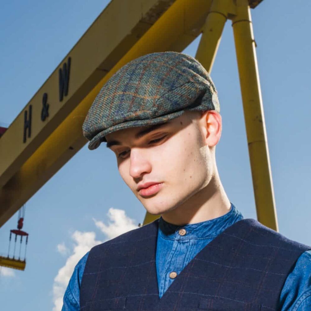 Irish Tweed Trinity Flat Cap.