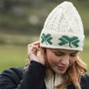 Ladies Shamrock Wool Beanie