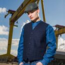 Denim Grandfather Shirt