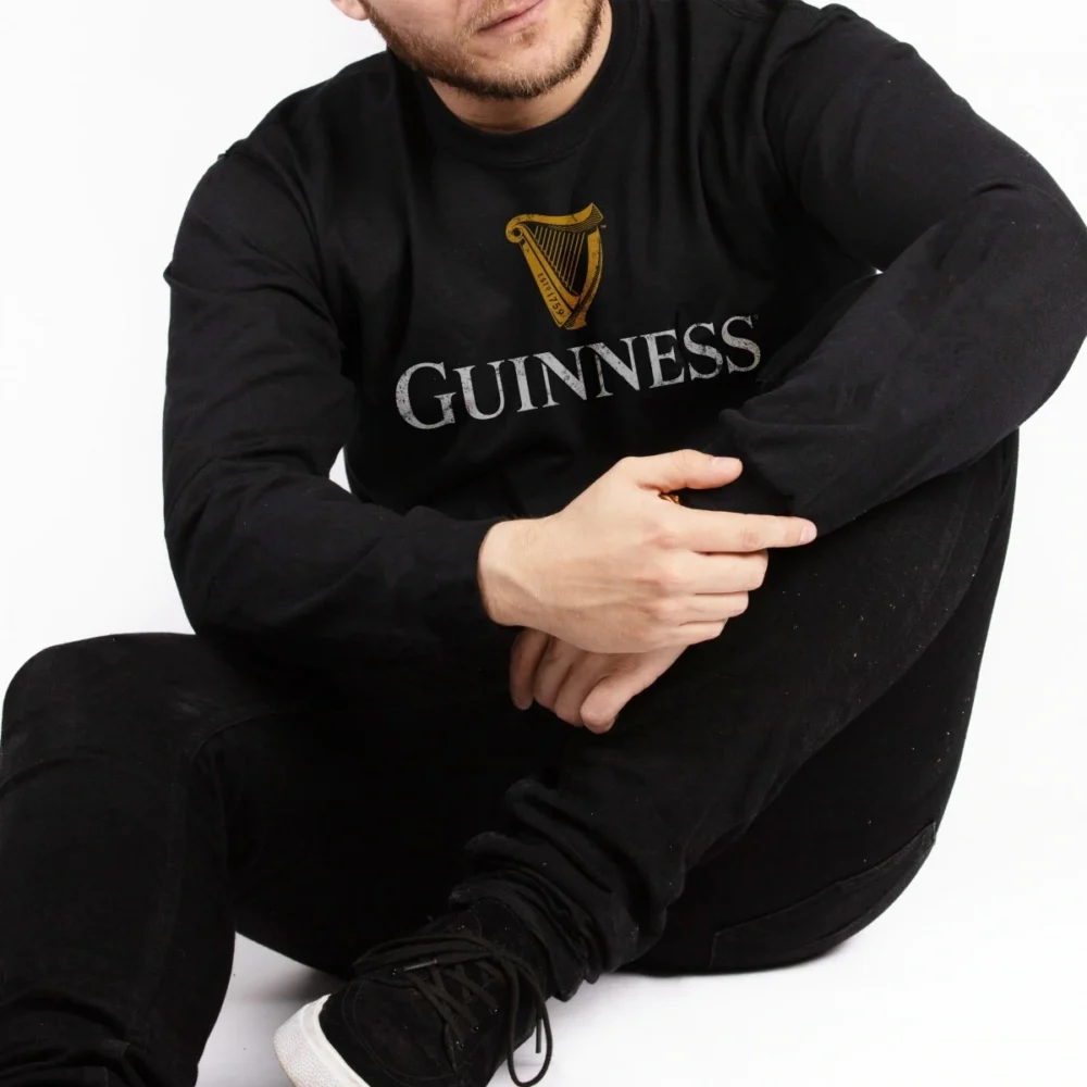 Long Sleeve Guinness Shirt - Black