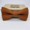 l Irish Linen Bowtie-Orange