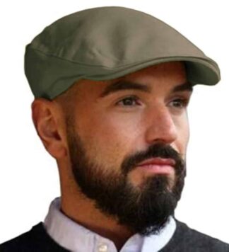 Hanna Hat Linen Khaki Green
