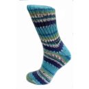 Irish Country - Fair Isle Socks - Turquoise