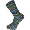 Irish Country - Fair Isle Socks - Harbor Blue