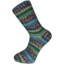Irish Country - Fair Isle Socks - Harbor Blue