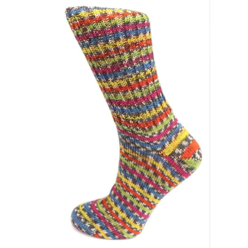 Irish Country - Fair Isle Socks - Multi Color