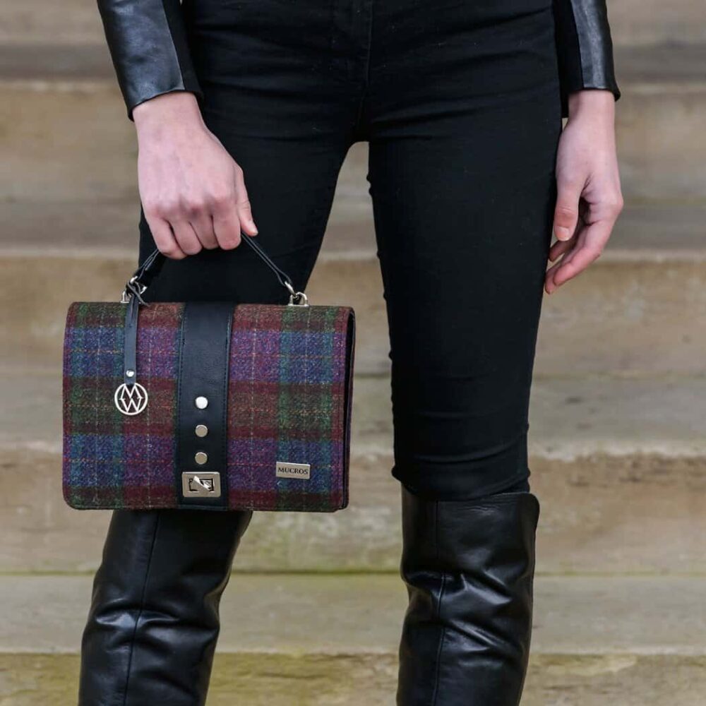 Ladies' Irish Fiona Handbag - Vintage Plaid