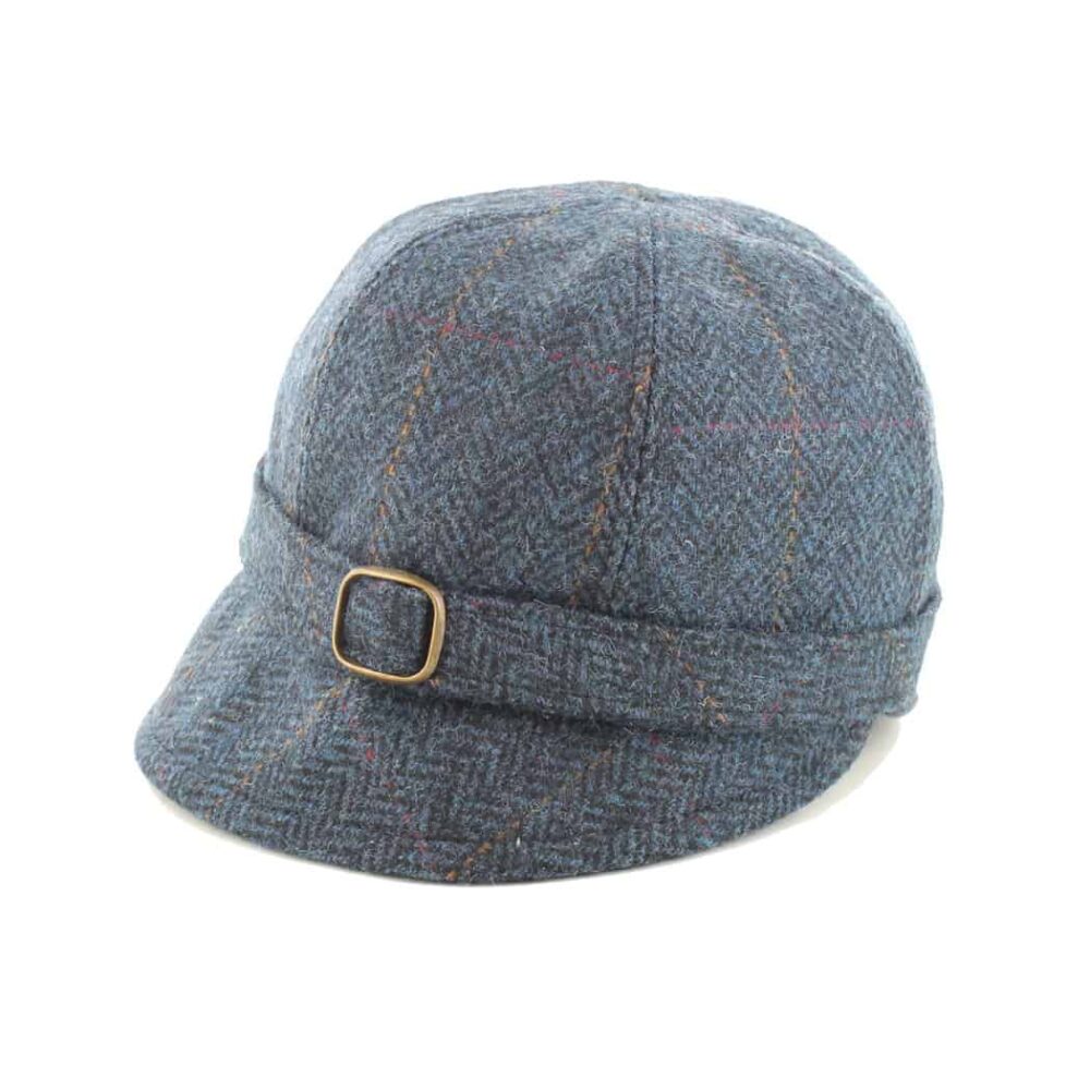 Irish Tweed Flapper For Women - Blue