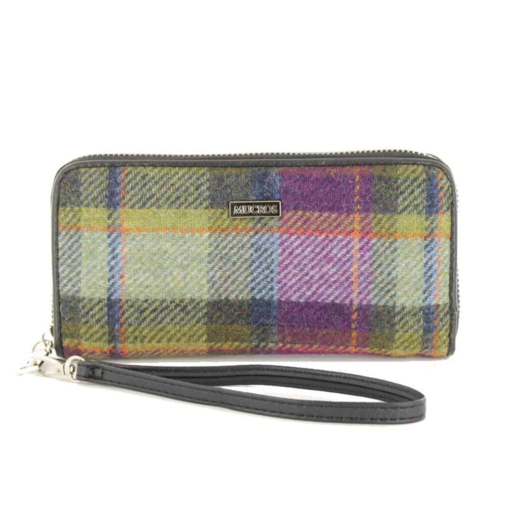 Ladies' Irish Tweed Plaid Wallet