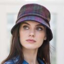 Irish Tweed Emily Hat - Vintage Plaid