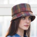 Irish Tweed Emily Hat - Sunset Harvest