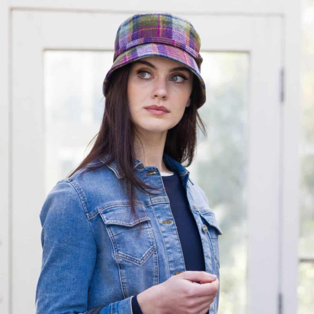 Irish Tweed Plaid Emily Hat