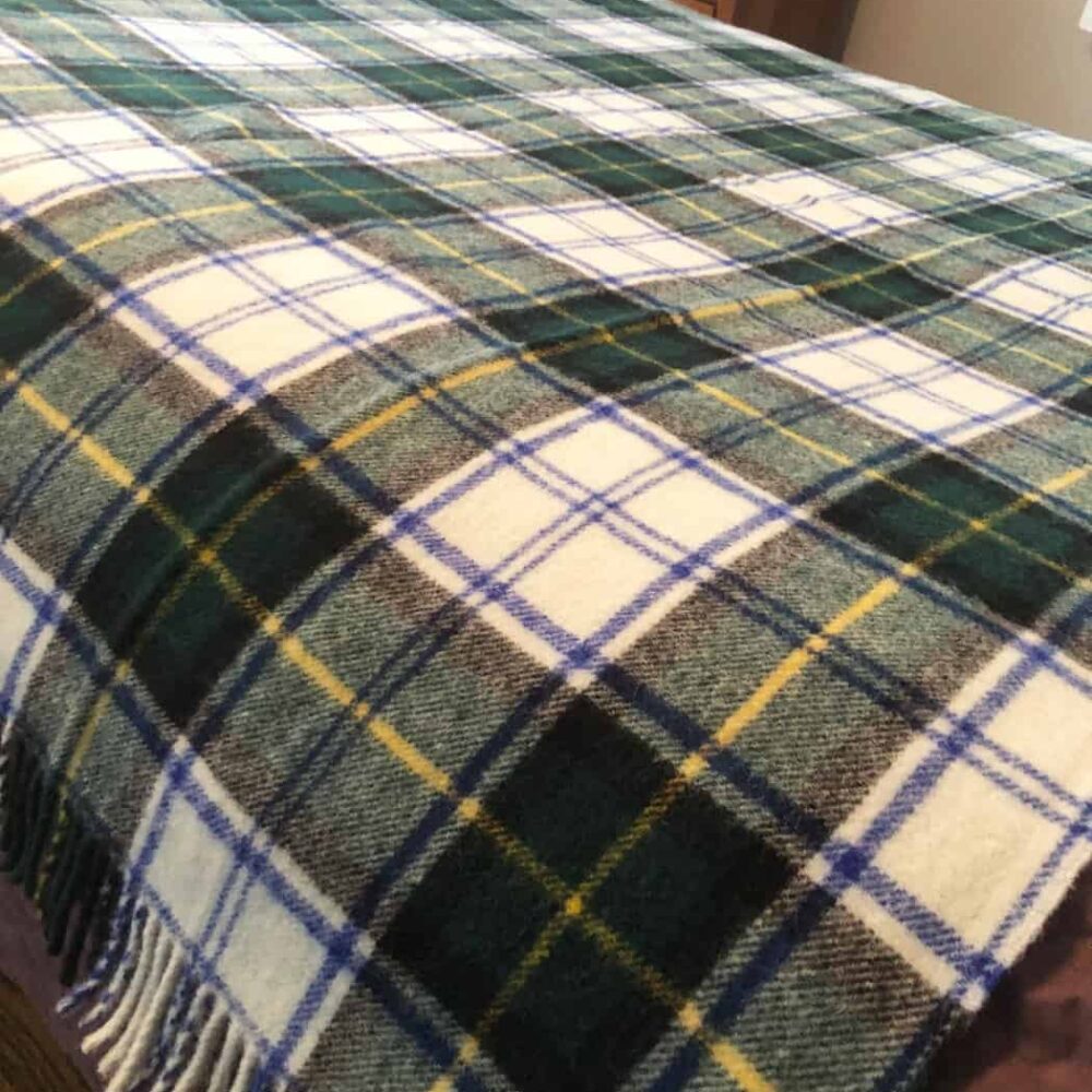 Dress Gordon Tartan Wool Throw