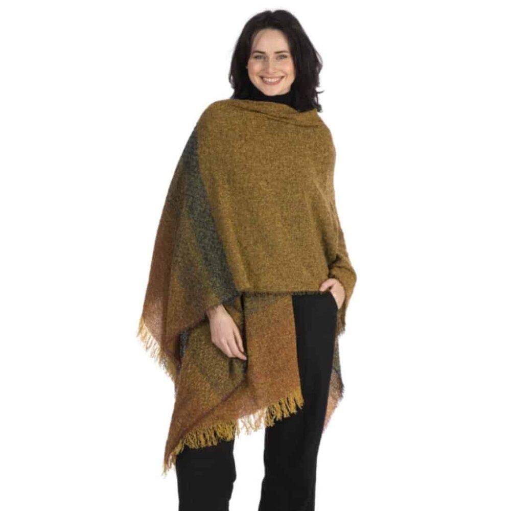 Celtic Ruana Wrap - Gold
