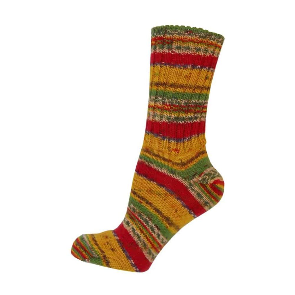 Fair Isle Socks For Women - Sunrise
