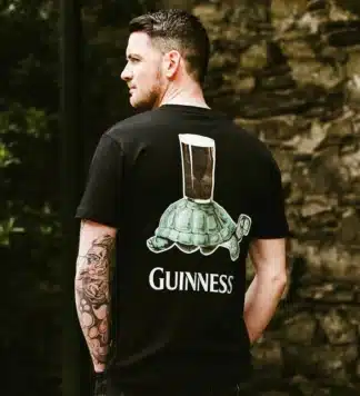 Guinness Turtle T-Shirt - Black