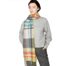 Foxford Lambswool Scarf - Multicolor Striped