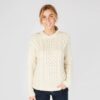 Irish Aran Sweater - Natural - Image 4