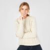 Irish Aran Sweater - Natural - Image 3