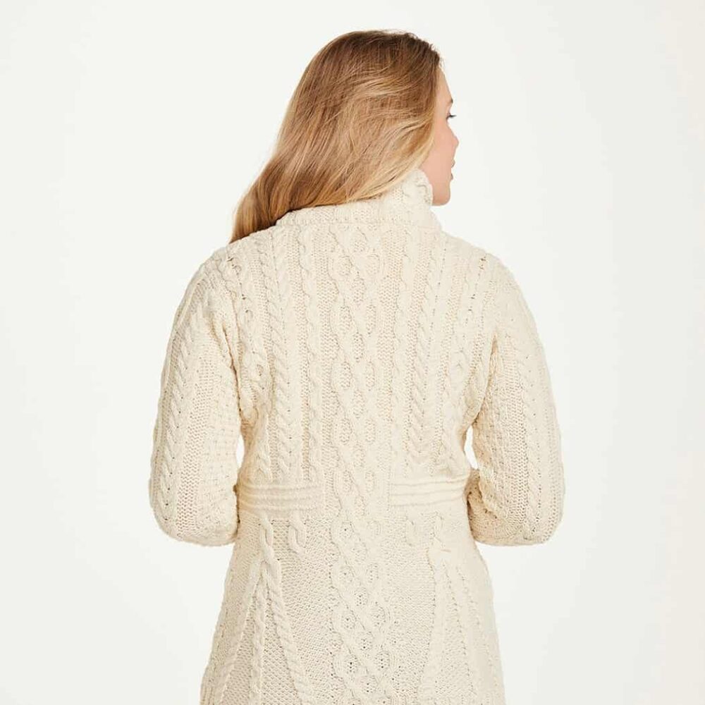 Ladies Luxury Wool Cardigan - Full Zip