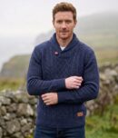 Irish Sweater for Men - Blue