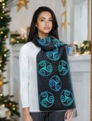 Triskele Scarf - Newgrange design.