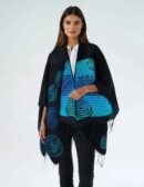 Celtic Triskele Design Ruana for Women.