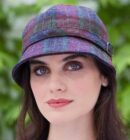 Irish Tweed Flapper Hat-Vintage Plaid